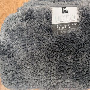 Gray Bathroom Rug, Hotel Brand